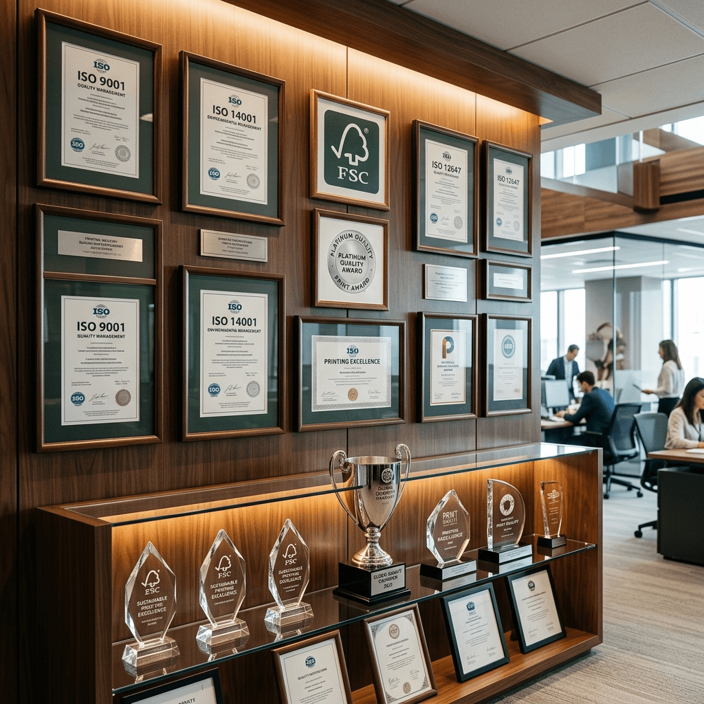Chứng Nhận ISO, FSC & Cam Kết Chất Lượng