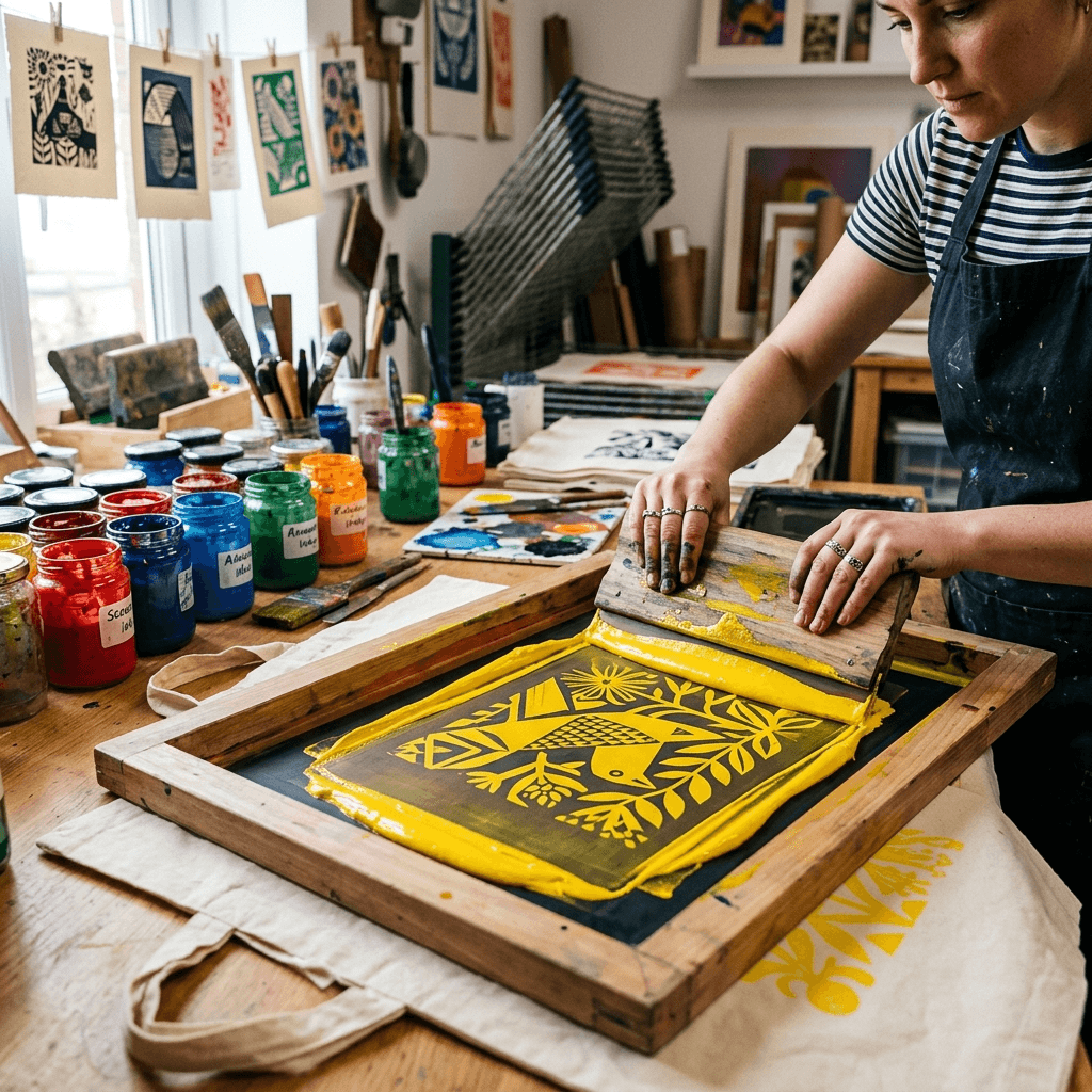 In Lụa (Screen Printing) là gì? Hướng Dẫn Chi Tiết