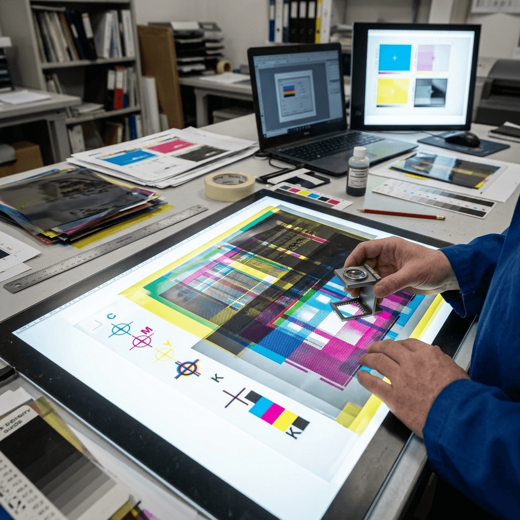 Overprint & Trapping: Kỹ Thuật Chồng Màu
