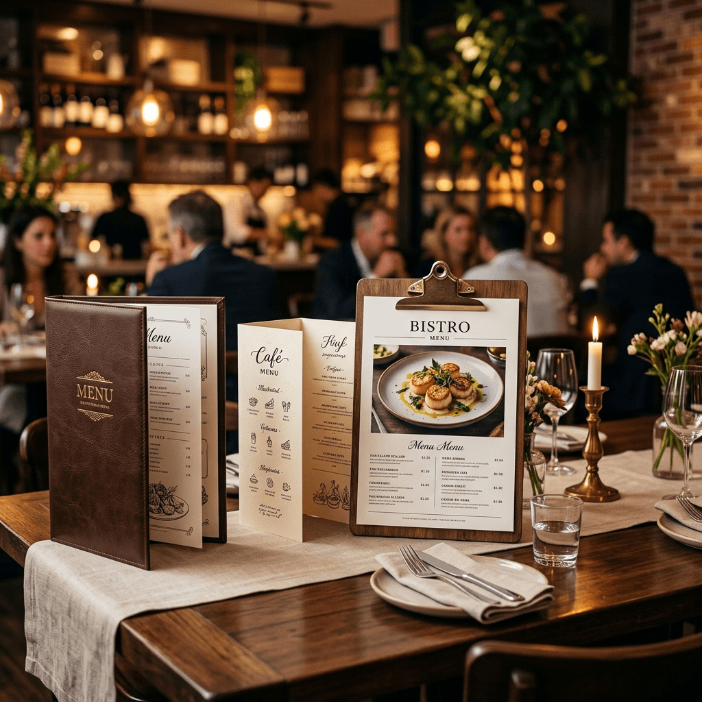 Thiết Kế Menu Nhà Hàng: Mẫu Đẹp & Mẹo Hay